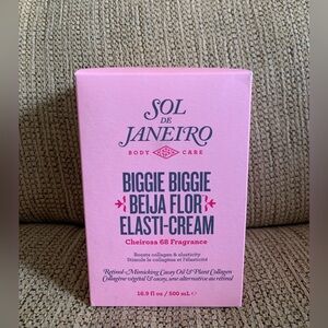New SOL DE JANEIRO Biggie Biggie Beija Flor™ Elasti-Cream 16.9oz / 500ml